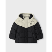 Mayoral Boys Black and Beige Puffer Jacket